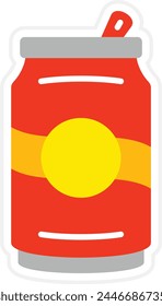 Can vector icon. Can be used for printing, mobile and web applications.