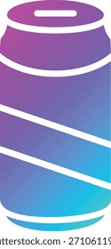 Ilustración de diseño de icono de Vector de latas