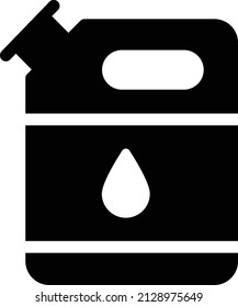 puede Ilustración vectorial en un fondo transparente. Símbolos de calidad premium. Icono vector glifos para concepto y diseño gráfico.