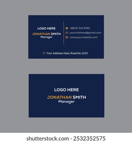 Can you give more details about the design or style you want for your business card? For example: Name and Surname Company or business name Contact information