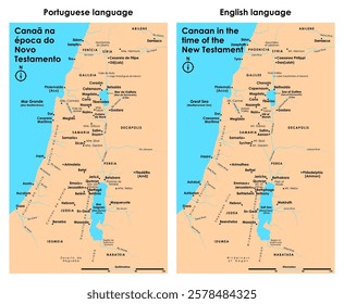 Canaan in the time of the New Testament, Biblical History