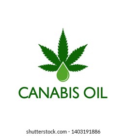 canabis leaf logo design vectors 