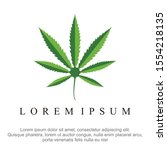 canabis or marijuana logo vector illustration