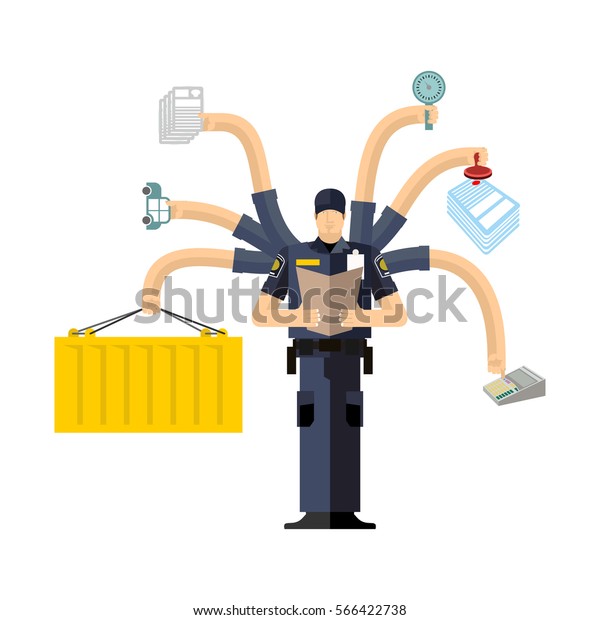 Canada Border Services Agency Work Cbsa Stock Vector Royalty Free 566422738