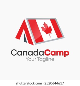 Canada Camp Logo Design Template. Good for Business, Agency, Community and Organization
