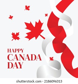 canada country digital media advertising illustration design concept