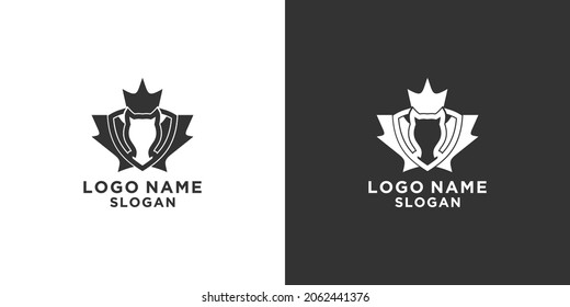 canada country horse vector logo