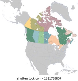 Canada is a country in the northern part of North America