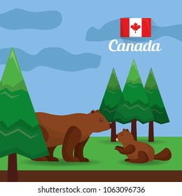 canada country symbols