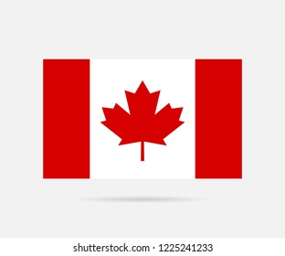 Canada day banner. Canada Vector Flag