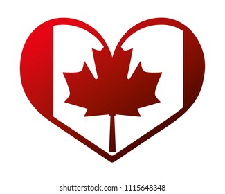 3,489 Flag canada heart Images, Stock Photos & Vectors | Shutterstock