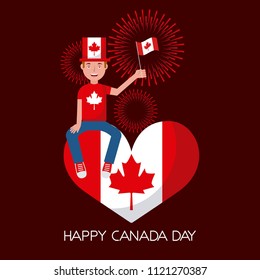 canada day card