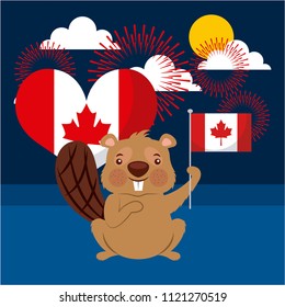 canada day card