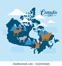 canada day card