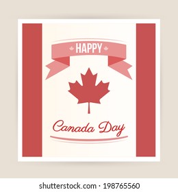 Canada day card