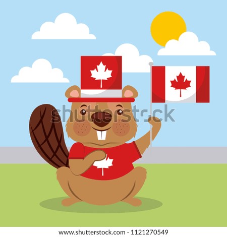 canada day card