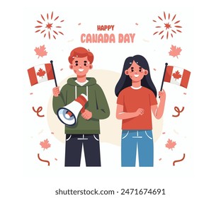 Canada Day, formerly known as Dominion Day, is the national day of Canada. A federal statutory holiday, it celebrates the anniversary of Canadian Confederation which occurred on July 1, 1867