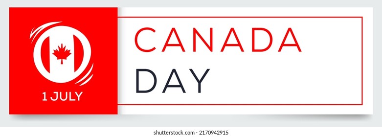 Canada Day, held on 1 July.