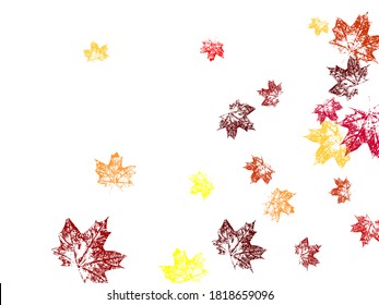 Canada Day maple leaves background. Symbol of Canada. Cool tree foliage september background graphics.