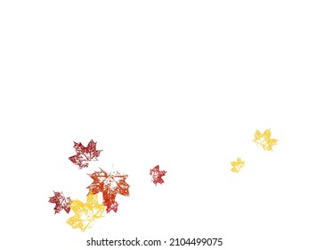 Canada Day maple leaves background. Symbol of Canada. Vector illustration.