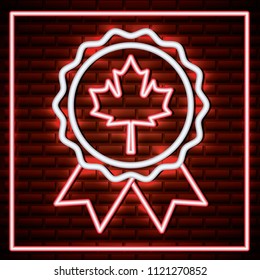 canada day neon