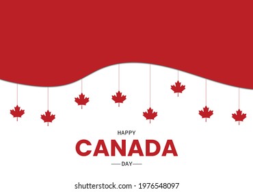 Canada Day Simple Greeting Card