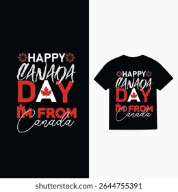 canada day t shirt design vector