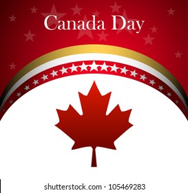 Canada Day Vector Background