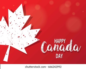 Canada Day Vector Background