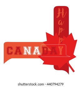 Canada Day vector background Card in vector format.  Used as an icon, card, greeting, printed materials.