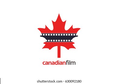 Canada Film Logo template Design