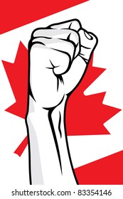 Canada fist