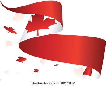 Canada Flag Background