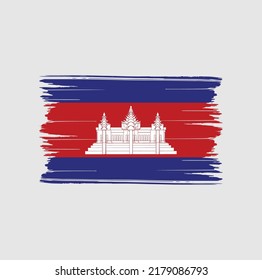 Canada Flag Brush. National Flag