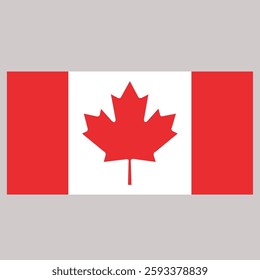 Canada flag country vector design 