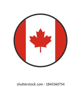 símbolo de icono de canadá