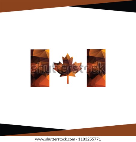 Canada Flag Logo Icon