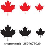 canada, flag, maple, leaf, symbol, icon, button, illustration, country, national, vector, america, sign, red, nation, banner, design, 