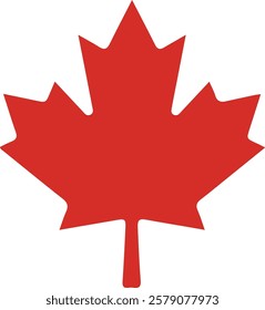 canada, flag, maple, leaf, symbol, icon, button, illustration, country, national, vector, america, sign, red, nation, banner, design, 