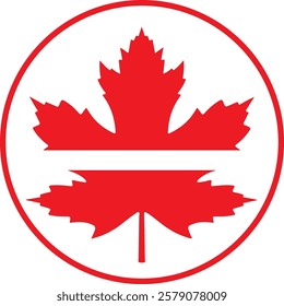 canada, flag, maple, leaf, symbol, icon, button, illustration, country, national, vector, america, sign, red, nation, banner, design, 