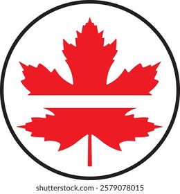 canada, flag, maple, leaf, symbol, icon, button, illustration, country, national, vector, america, sign, red, nation, banner, design, 