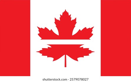 canada, flag, maple, leaf, symbol, icon, button, illustration, country, national, vector, america, sign, red, nation, banner, design, 