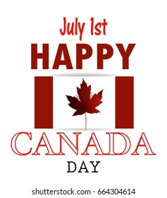 Canada flag the national day of Canada