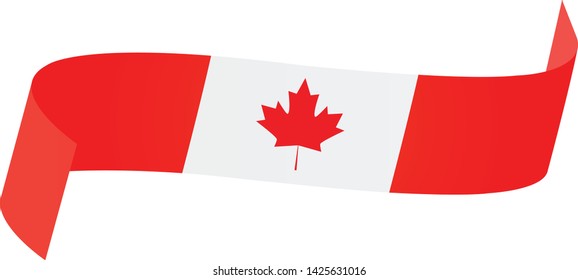 Canada Flag Simple Vector Canadian Flag Stock Vector (royalty Free 