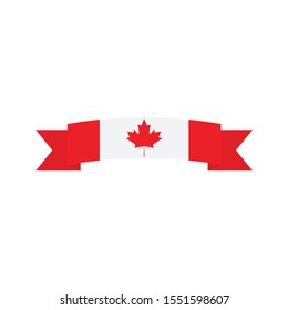 Canada flag. Simple vector Canadian flag