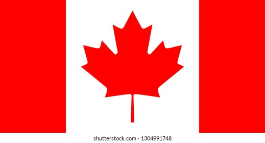 Canada flag vector