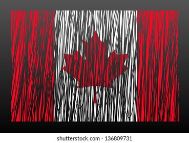 Canada flag vector