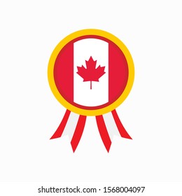 Canada flag vector. can be used for Independence Day celebrations or other events