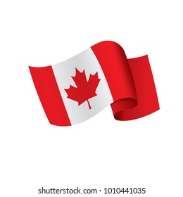 Keyboard Keys Canadian Flag Painted On Stock Illustration 129696401