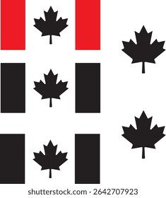 Canada Flag ,canada flag vector,canada ,flag ,red